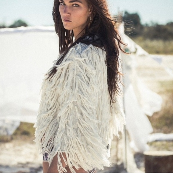 Spell Designs Wolf Clan Shaggy Cardi - Picture 2 of 7